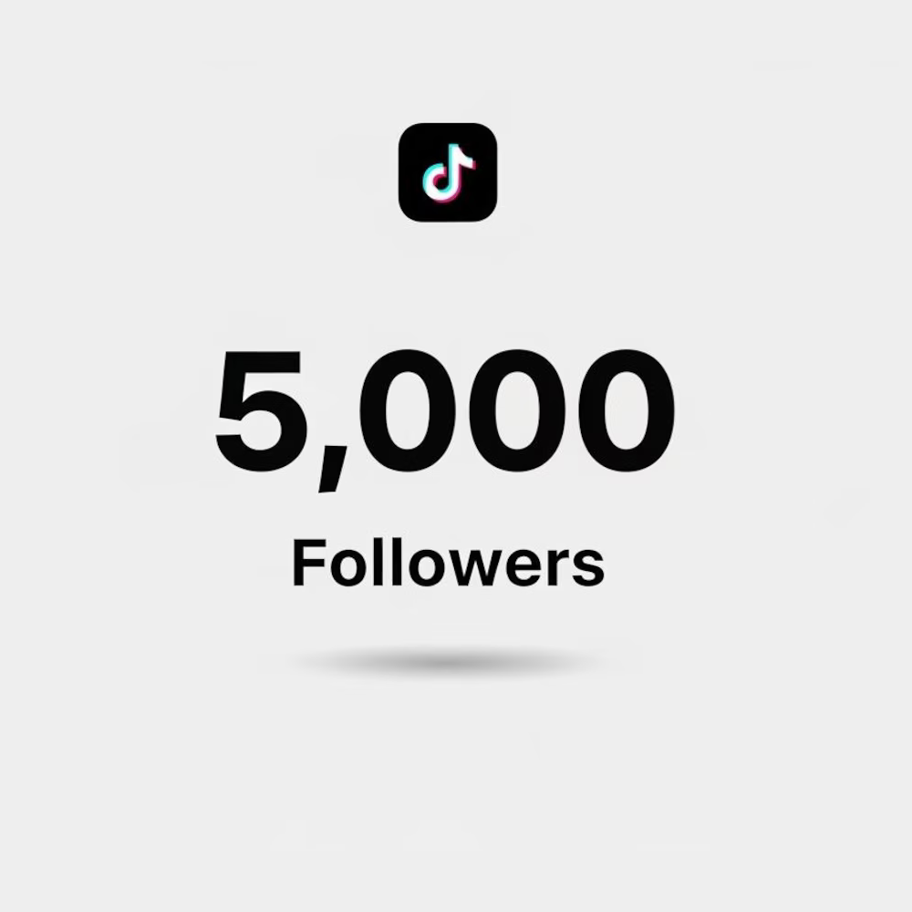 5,000 Real TikTok Followers for Fast Account Growth